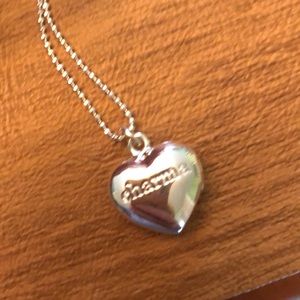 Good Charms Sterling Silver Heart Locket and chain.